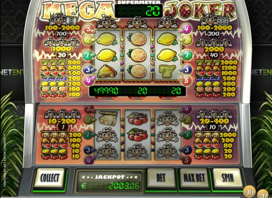 Automat Mega Joker (NetEnt)