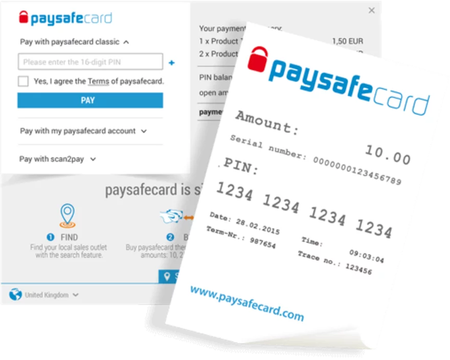 Paysafecard karta