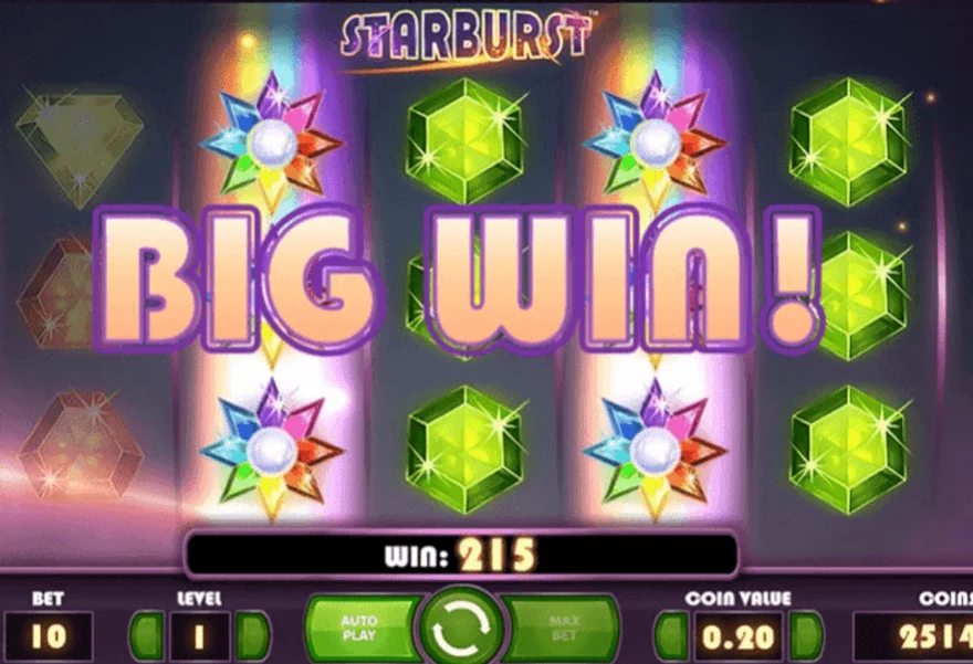 Starburst - velká výhra