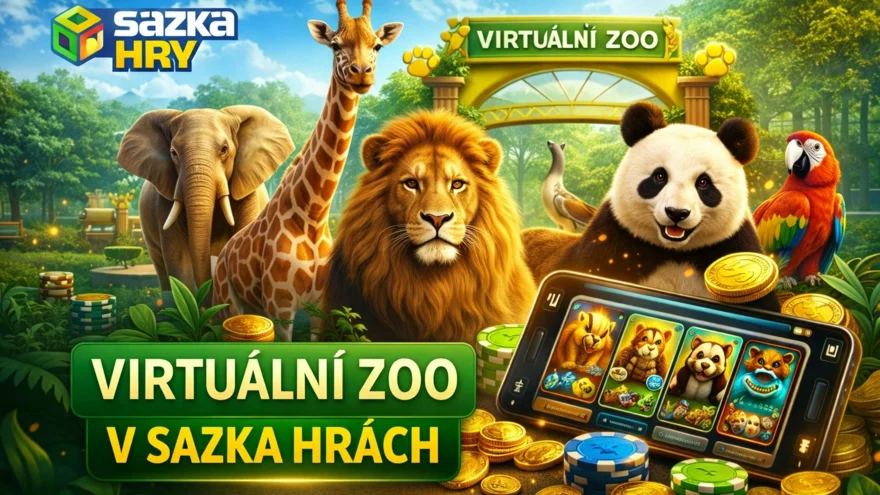 Vyrazte na virtuální výlet do ZOO: Sazka Hry rozdávají bonusy v celkové hodnotě až 7 500 Kč