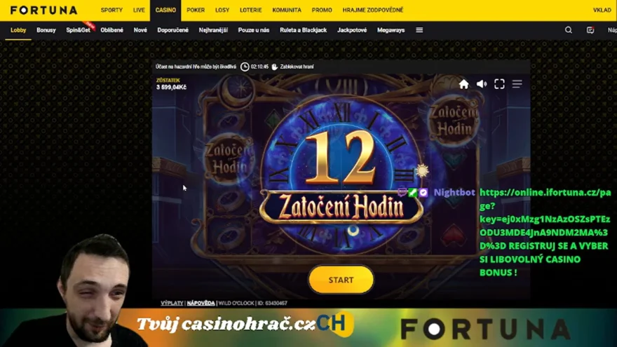 Stream 15.3.2026 Fortuna sloty výhry a tipy!