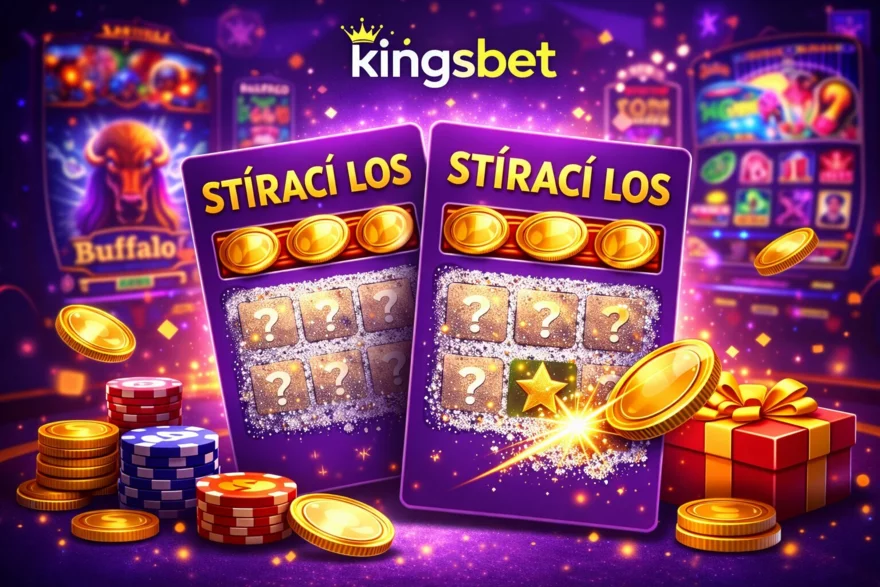 Stírací losy na Kingsbet jsou zpět! Získejte exkluzivní odměny v podobě free spinů a hotovosti