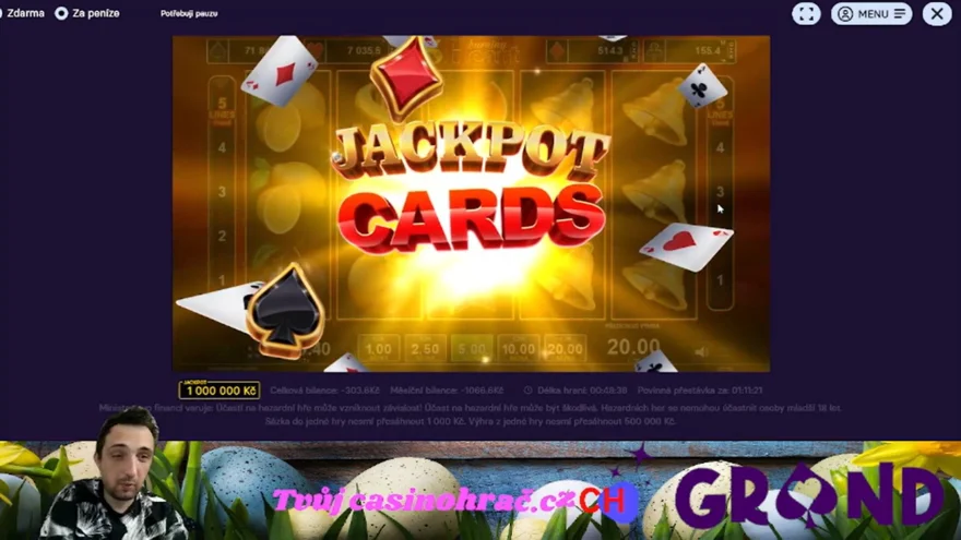 Stream 19.4.2026 Grandwin a Jackpot Live!