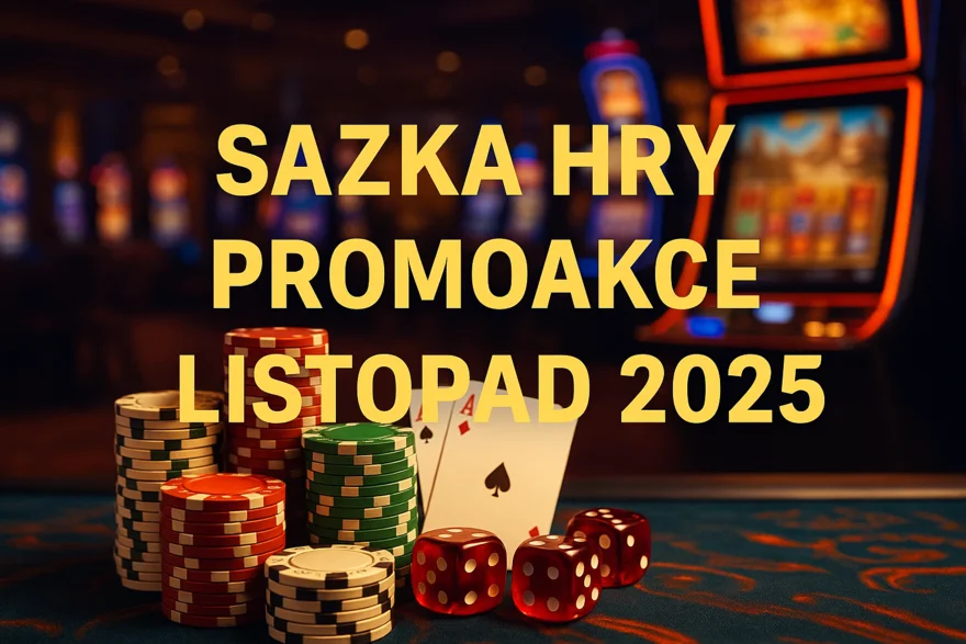 Sazka Hry promoakce listopad 2026: Pestré casino novinky