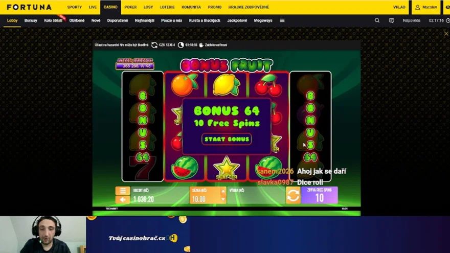 Stream 14.12.2024 casino Fortuna krasné výhry!