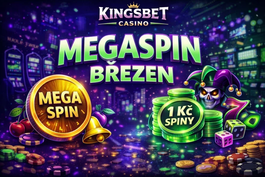 Březnový Megaspin v Kingsbetu!