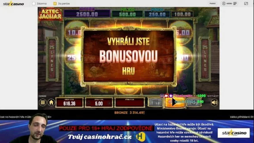 Stream 20.9.2025 StarCasino odnáším si užasné zažity ! 🔥💸