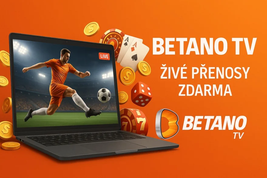 Betano TV – živé přenosy a casino zábava zdarma