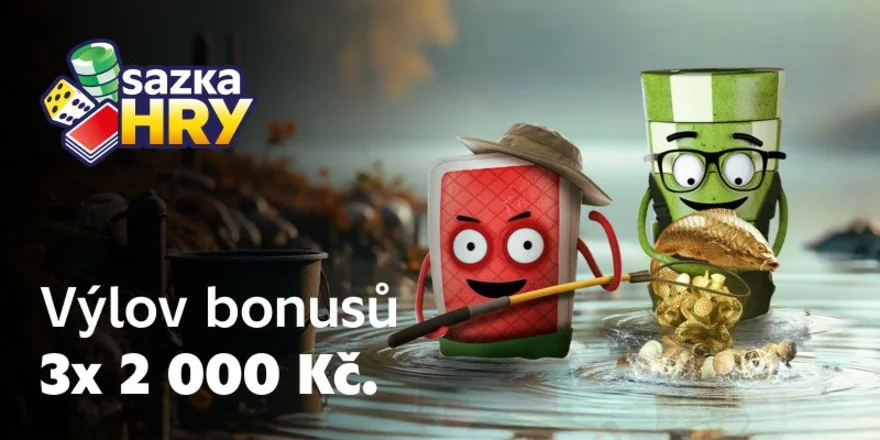 Výlov bonusů v Sazka Hrách: chytrá šance, nebo lákadlo na háčku?