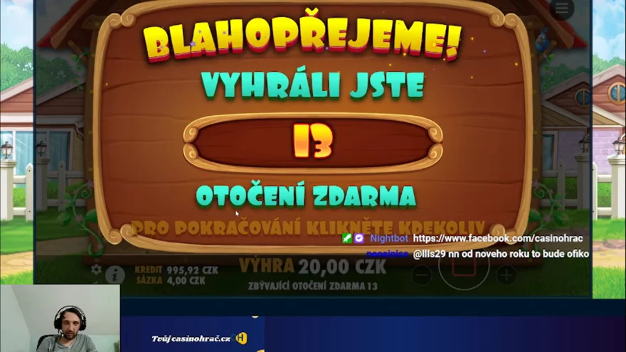 Stream 23.11.2024 TipSport s pěknými výhrami!🔥