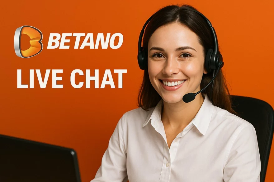 Betano live chat: Možnosti kontaktování zákaznické podpory Betano