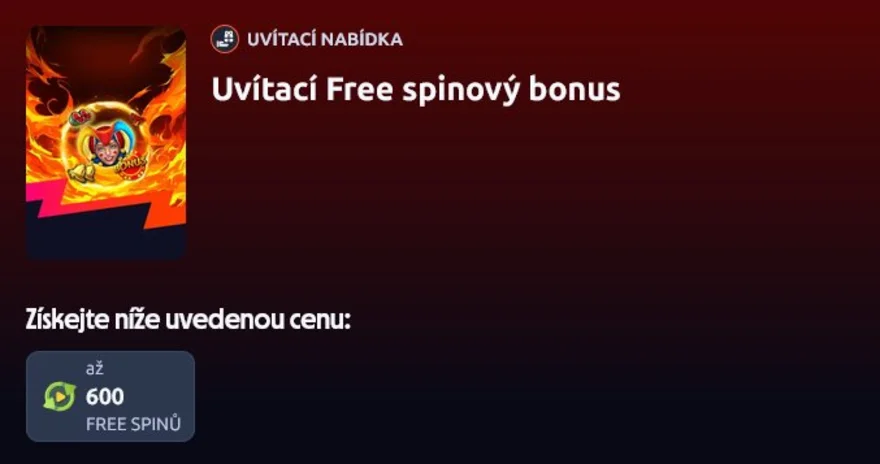 uvítací bonus v betanu