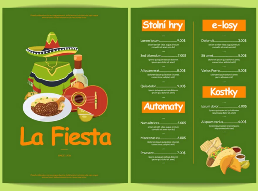 Spoustu casino her nejdete například v online casinu La Fiesta Casino