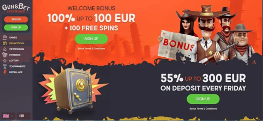 On-line casino Gunsbet