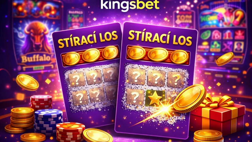 Stírací losy na Kingsbet jsou zpět! Získejte exkluzivní odměny v podobě free spinů a hotovosti