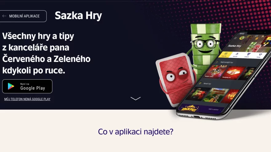 Mobilní aplikace Sazka Hry: Návod, recenze, stažení