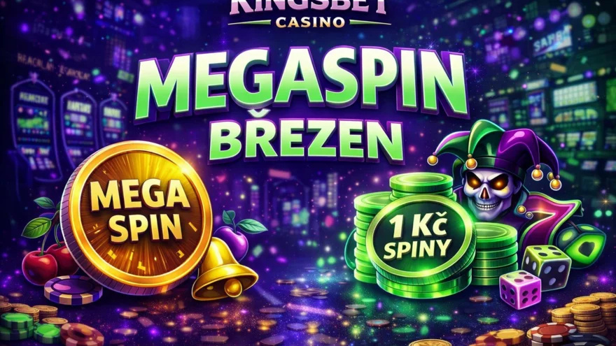 Březnový Megaspin v Kingsbetu!