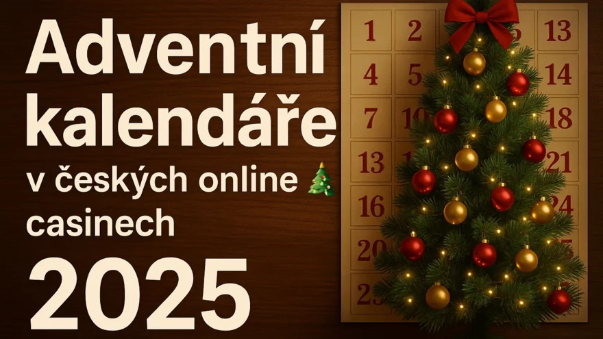 Adventní kalendáře v českých online casinech 2025 🎄
