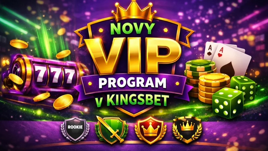 MyKingsbet přináší nový věrnostní program Kingsbet s více úrovněmi i vyššími odměnami