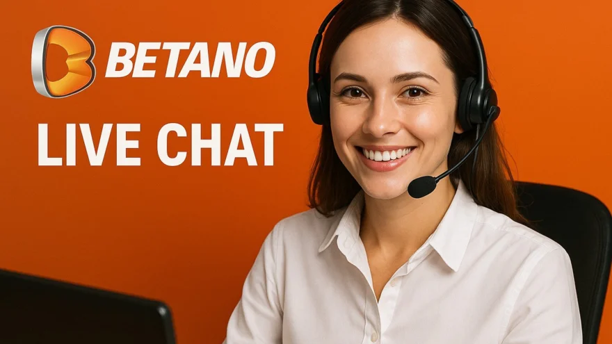 Betano live chat: Možnosti kontaktování zákaznické podpory Betano