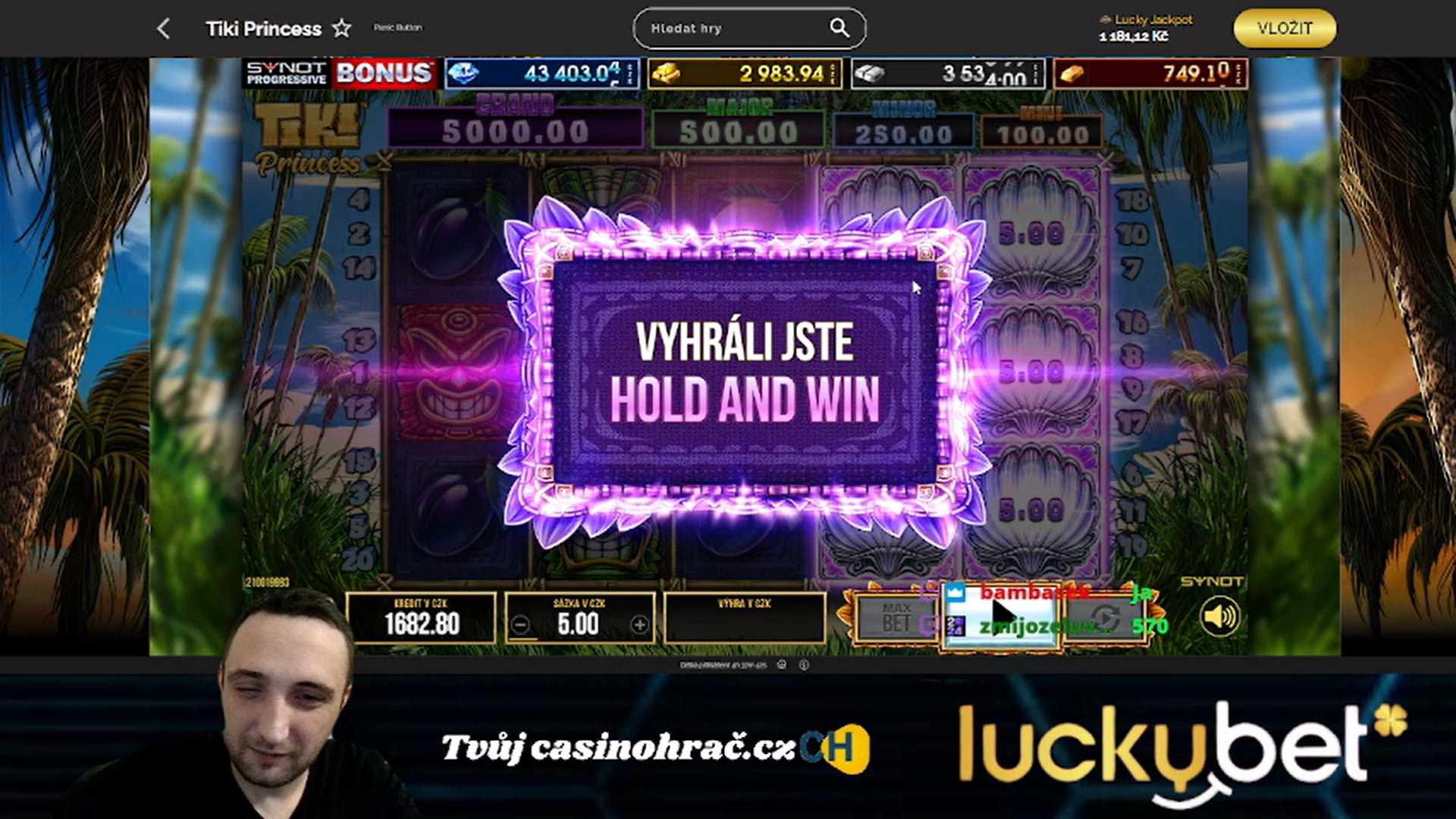 Stream 22.2.2025 novinky na casinu Luckybet! 🔥💸
