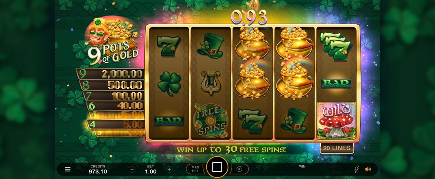 9 Pots of Gold