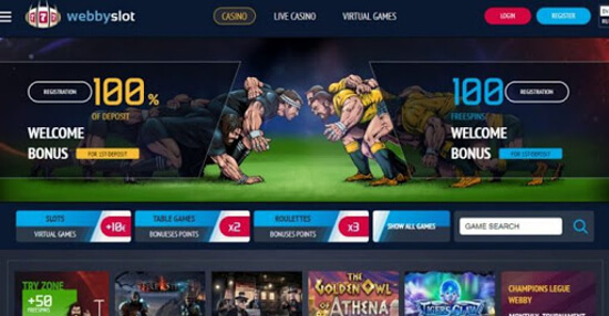 HRÁT on-line casino WebbySlot